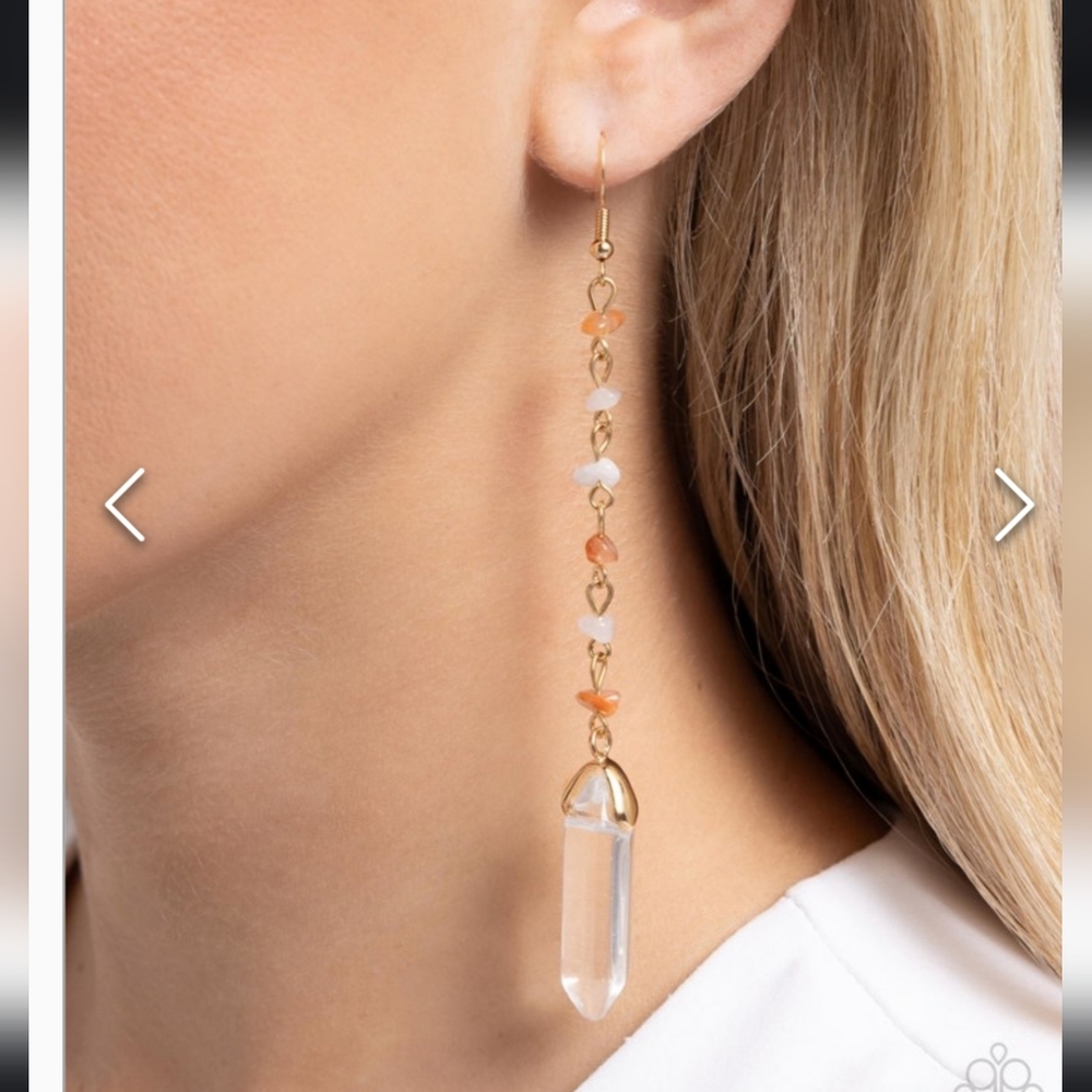 Quartz Qualifications Orange Earrings 🍊 NWT SALE